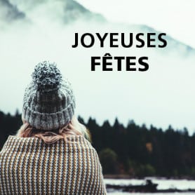 Étiquette "Joyeuses Fêtes" - Auroy