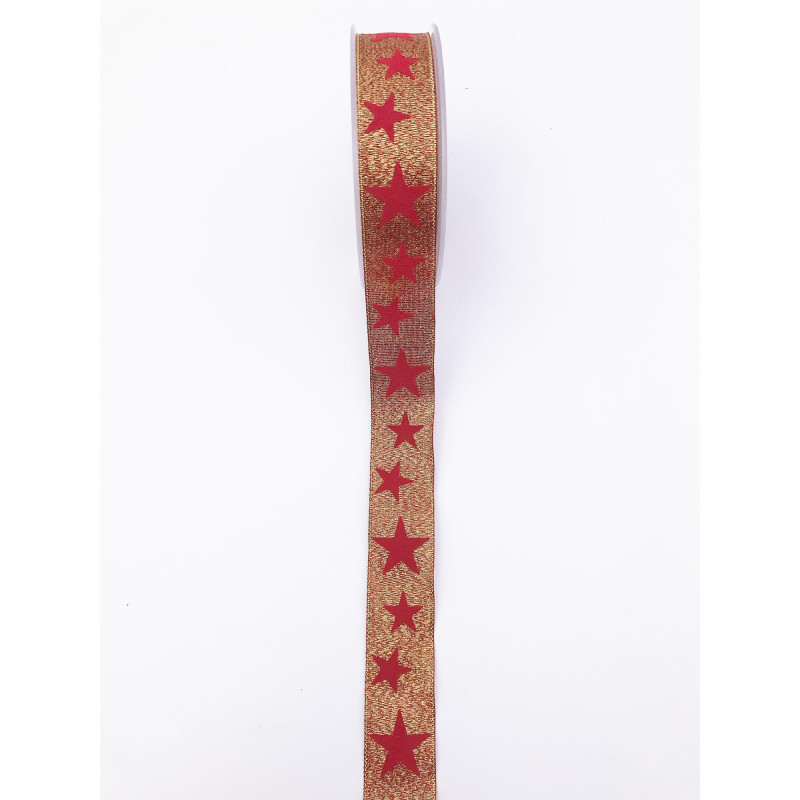 Ruban fantaisie textile 25mm x 20 mètre - Matita