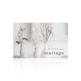 Cartes "Heureux mariage"...