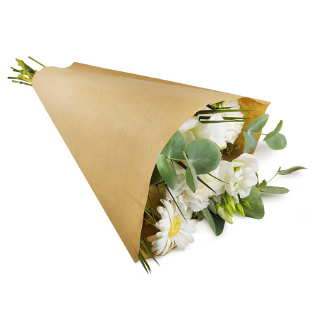 Cône de kraft Fabea -  3 tailles disponibles - grossiste fleuriste