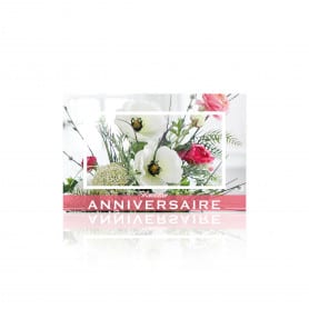 Carte brillante "Heureux Anniversaire" - Tolly