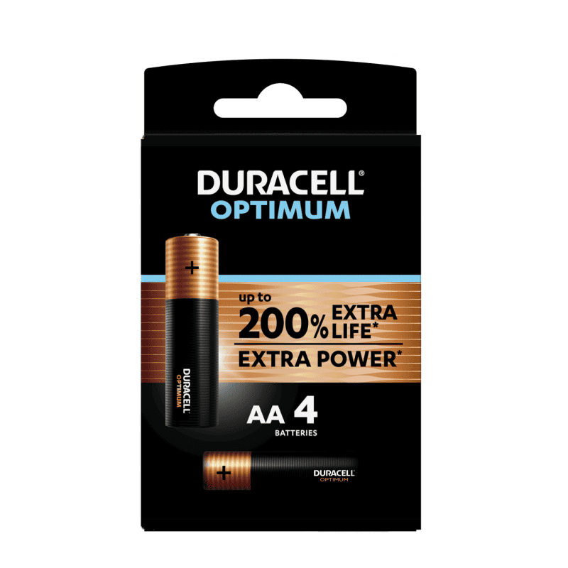 Piles Duracell x 4 LR06 AAB4 - Piles3