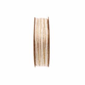 Cordon jute plat 6mm x 20 mètre - Dorry