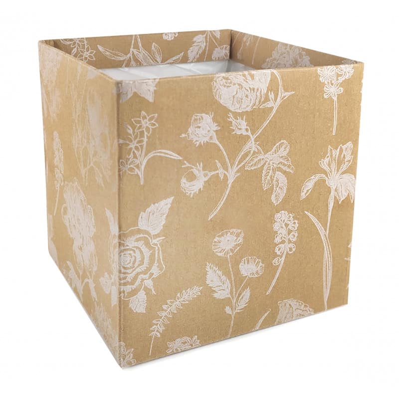 Boite simply Botanical - Grossiste fleuriste déco recyclable