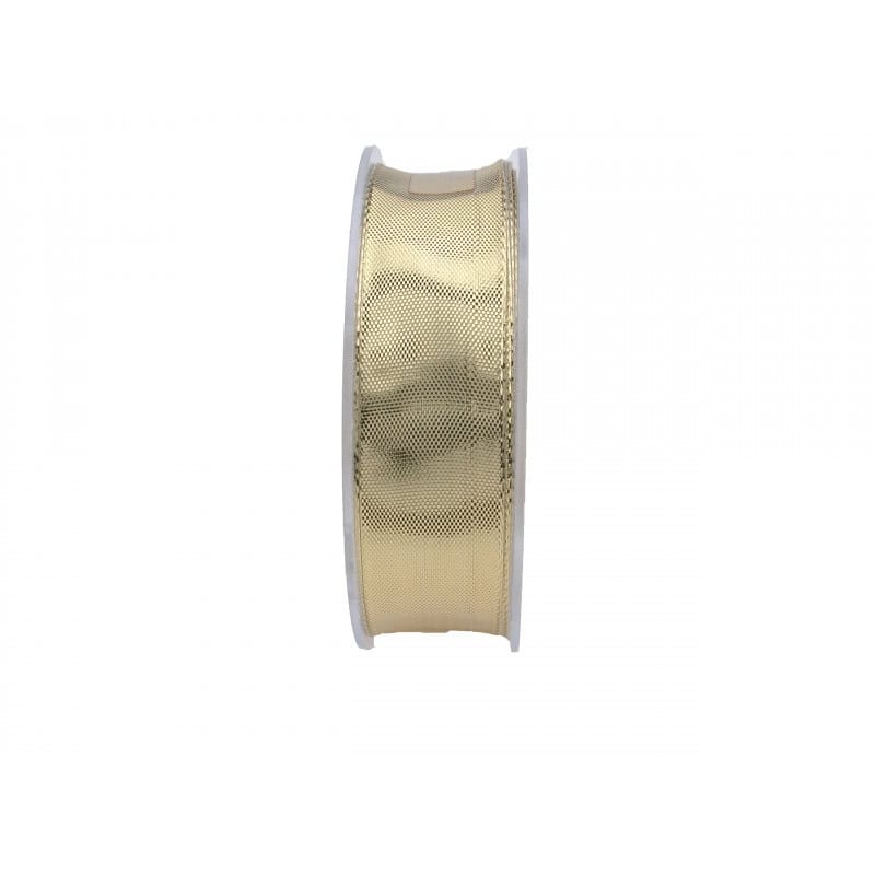 Ruban Kanada métal - 25m x 25mm- Plusieurs couleurs - grossiste ruban Ruban Kanada métal - 25m x 25mm- Plusieurs couleurs - grossiste ruban