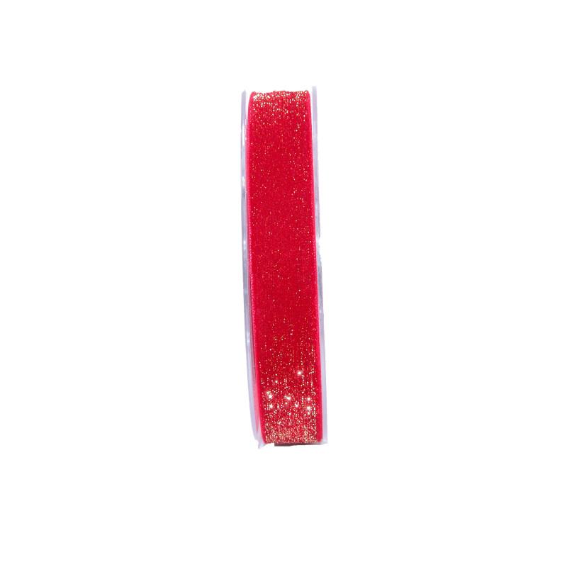 Ruban Velvet brillant - 20mm x 10m - Plusieurs couleurs - grossiste ruban noël