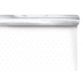 Papier Polypro imprimé Plumetis - 0.60 cm x 120 m - grossiste fleuriste emballage