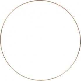 Cercle métal Adéa - Plusieurs tailles - 30/40/50/100 cm - accessoires fleuriste déco
