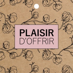 Carte "Plaisir d'offrir"...