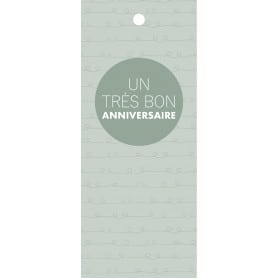 Carte longue x 12 pcs D.12 x 7.5 CM - Boway