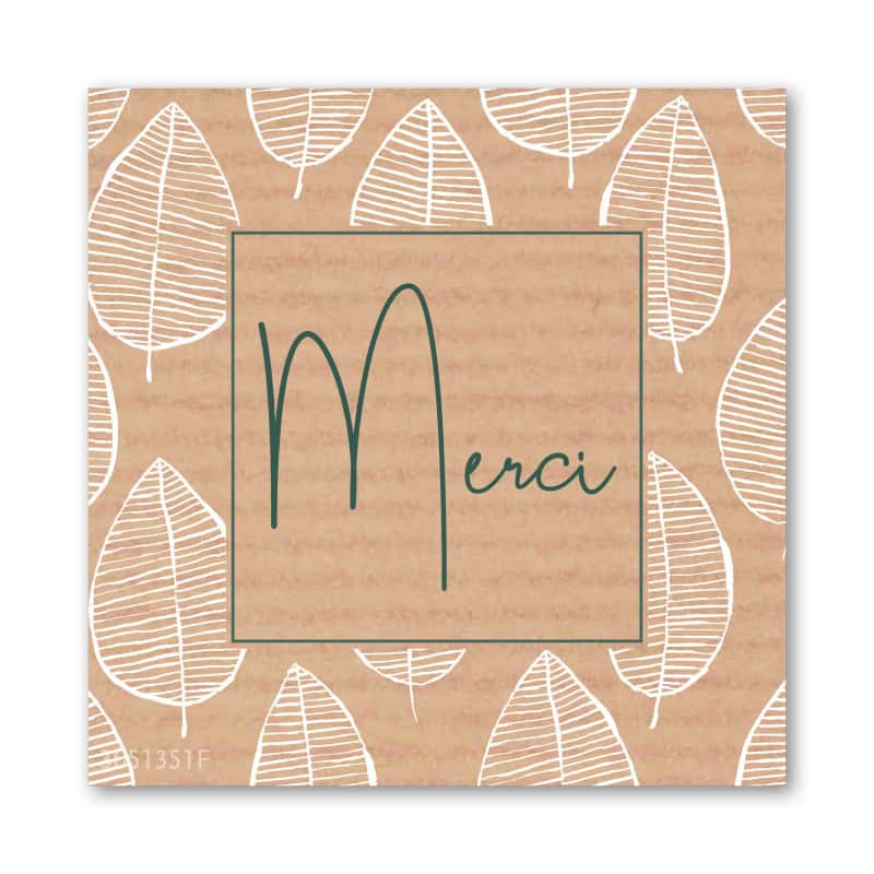 Étiquette adhésives kraft carrées 35 x 35 MM - Chastoux Étiquette adhésives kraft carrées 35 x 35 MM - Chastoux