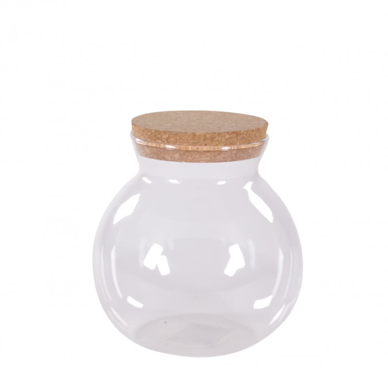 Terrarium avec bouchon liège Éfira Terrarium avec bouchon liège Éfira