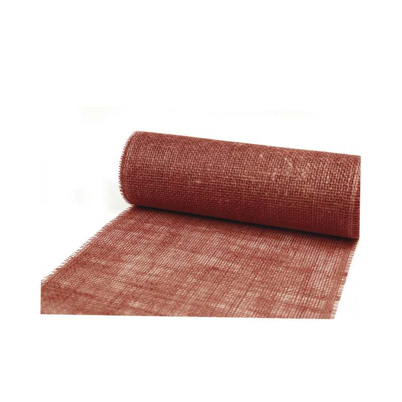 Chemin de table en jute Foxi - Grossiste fleuriste
