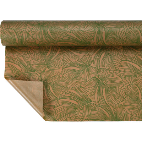Papier Kraft Pellicule Leaf - emballage fleuriste