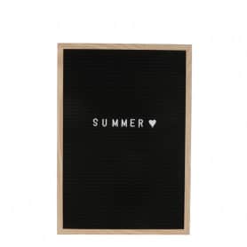 Tableau à lettres noir - Grossiste décoration magasin