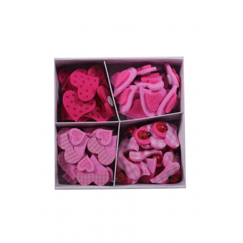 Boite éléments coeur - Grossiste fleuriste décoration florale mariage Boite éléments coeur - Grossiste fleuriste décoration florale mariage