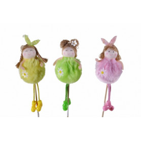 Pic mini poupée Birba - Grossiste fleuriste design déco fête mamie