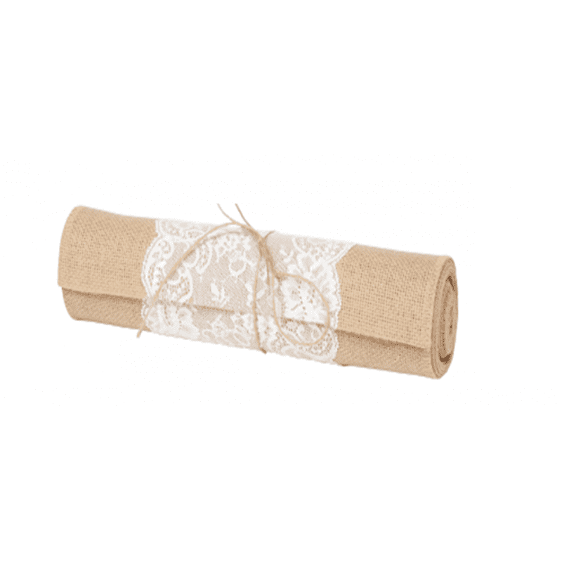 Chemin de table en Jute Décoration pour fleuriste Chemin de table en Jute Décoration pour fleuriste
