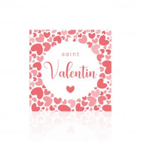 Carte "Saint Valentin" x 10...