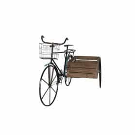 Vélo et side car en métal décoratif - Grossiste fleuriste déco vintage