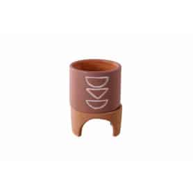 Cache-pot en terre cuite - Grossiste pot de fleurs tendance design