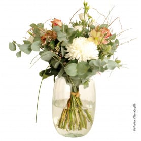 Vase fantaisie en verre Clara