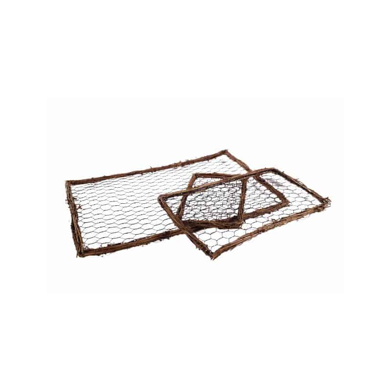 Set de 3 suspensions grillagées - Grossiste déco tendance design Set de 3 suspensions grillagées - Grossiste déco tendance design