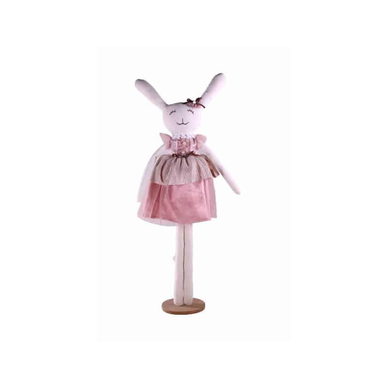 Lapin débout Rabina - Grossiste fleuriste peluche décoration design