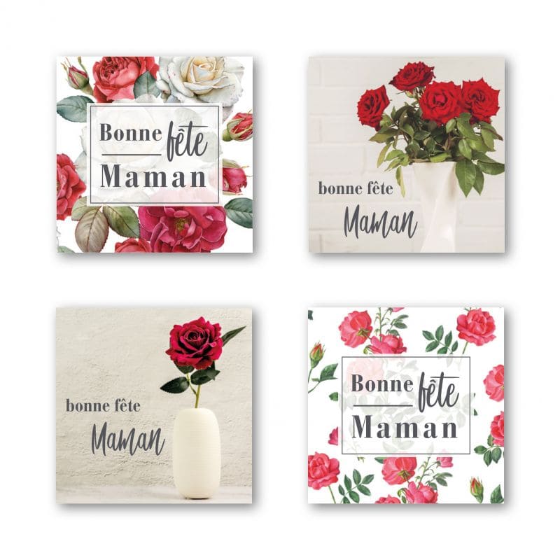 Étiquettes adhésives "Bonne fête Maman" - Cerda Étiquettes adhésives "Bonne fête Maman" - Cerda