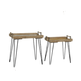 Set de 2 tables pieds...