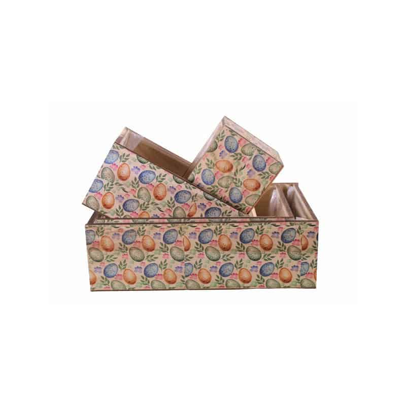 Set de 4 boites rectangulaires - Grossiste fleuriste décoration design Set de 4 boites rectangulaires - Grossiste fleuriste décoration design