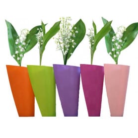 Vase muguet + Plateau Cornetto
