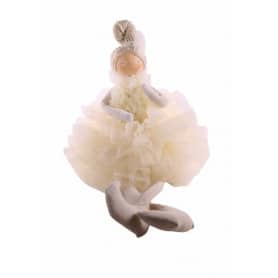 Figurine fillette tutu assise - Grossiste fleuriste tendance design