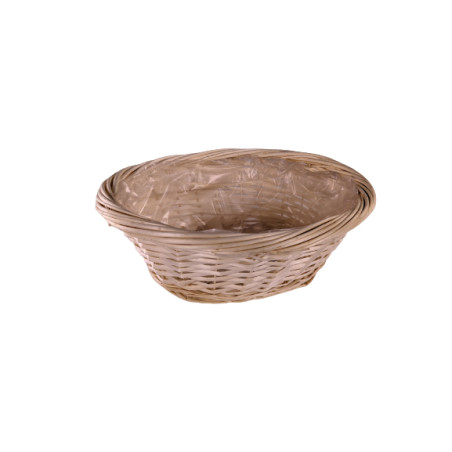 Coupe ovale en osier 2 tailles - Savik