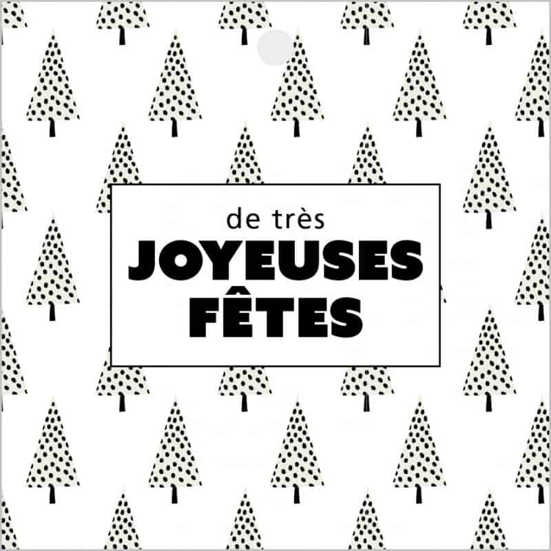 12 Cartes de circonstance 'joyeuses fêtes' - Darma