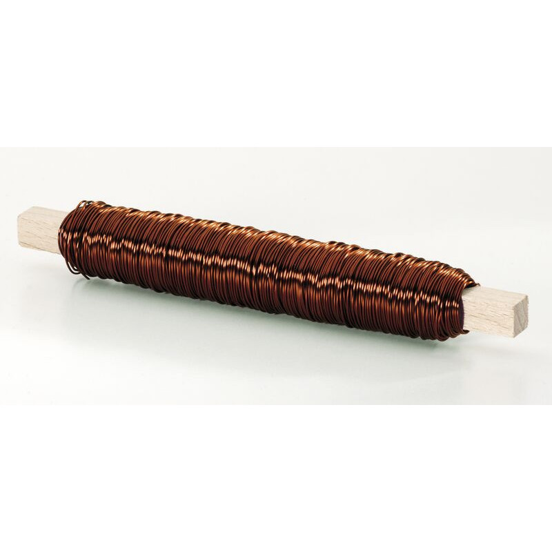 Fil verni sur bobine bois - Plusieurs couleurs - grossiste fleuriste
