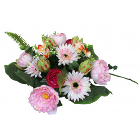 Bouquet pivoine gerbera bouquet fleurs artificielles