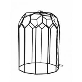 Suspension cage en métal - Grossiste vitrine de noel déco tendance