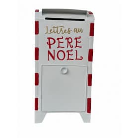 Boite aux lettres Père Noel - Grossiste décoration vitrine de Noel