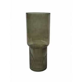 Vase cylindrique en verre...