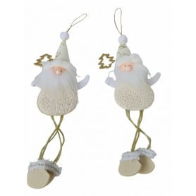 Personnage de Noel a suspendre - Grossiste fleuriste déco tendance