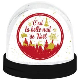 Boule de noël D.8 x H.9.5cm