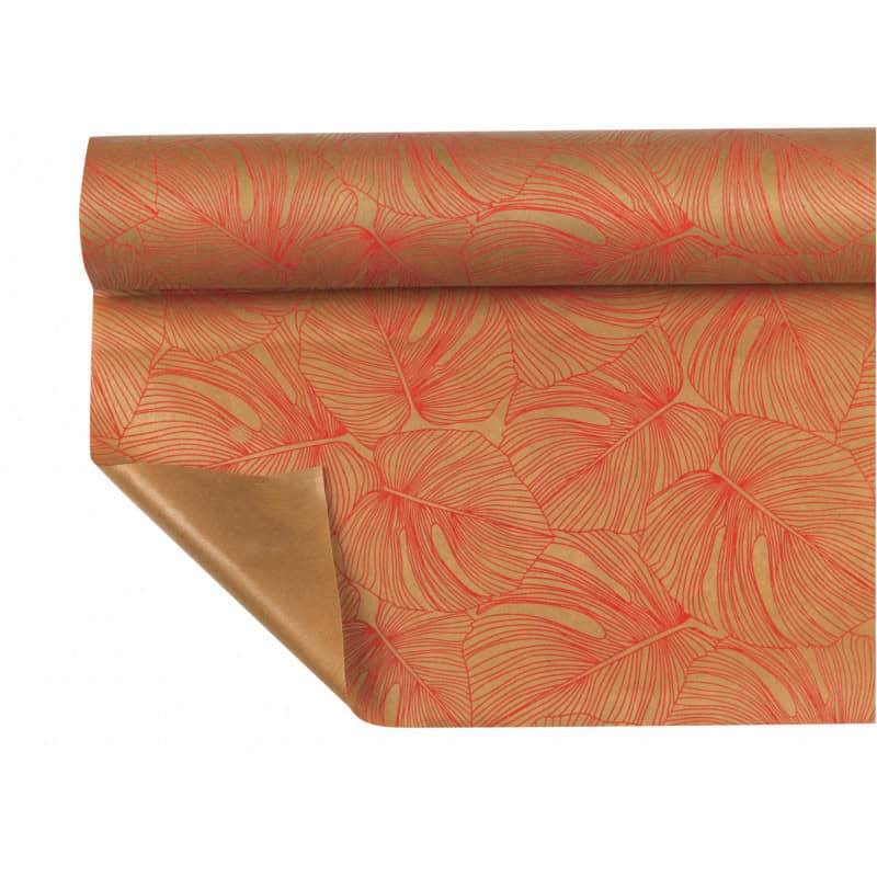 Papier Kraft Pellicule Leaf - emballage fleuriste