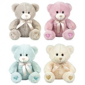 Ours coeur H.25cm 4 coloris...