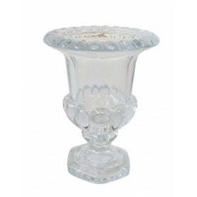 Vase médicis en verre - Grossiste fleuriste décoration tendance St Val