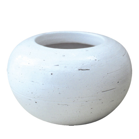 Vase boule orchidée D.23/H.12cm - Graly - 3 coloris