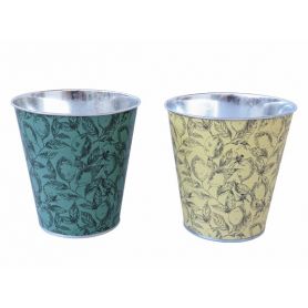 Pot en zinc Citron - 2 tailles