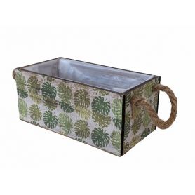 Coupe rectangulaire en bois Feuilles