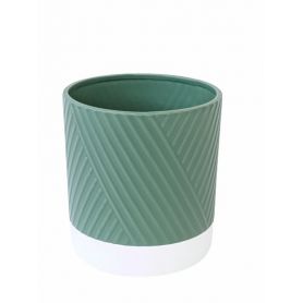 Pot cylindrique à motifs Chira - 2 tailles