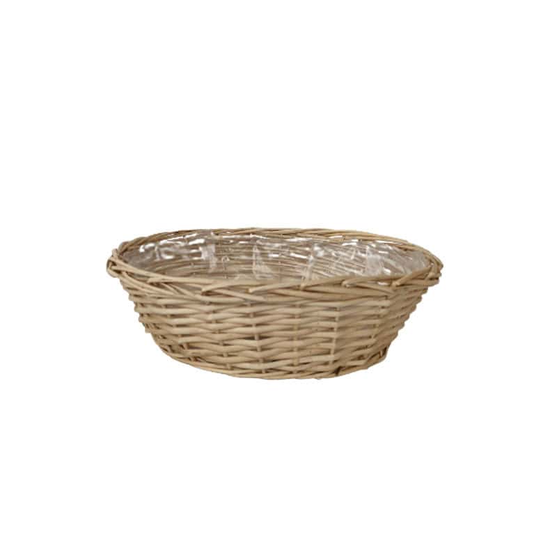 Panier en osier ovale ou rectangle - Grossiste composition florale Panier en osier ovale ou rectangle - Grossiste composition florale
